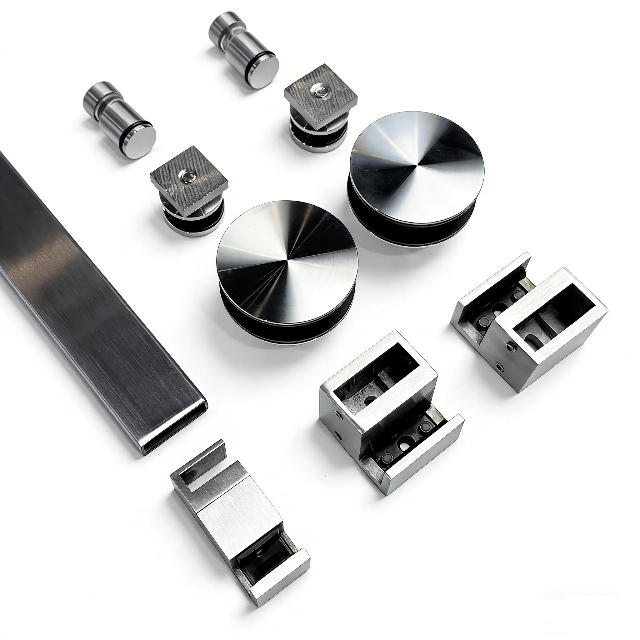 Square Bar Shower sliding door kits QW-211