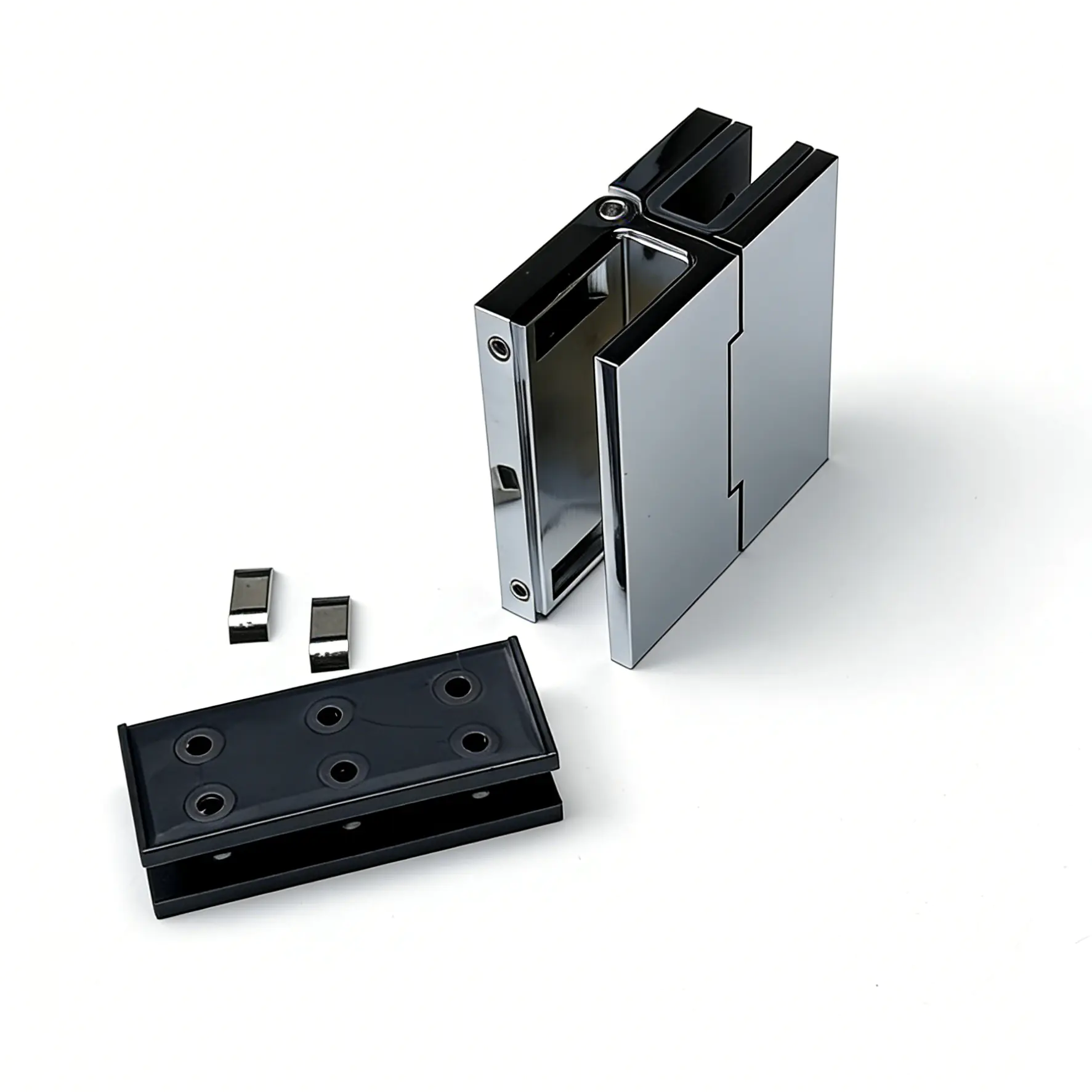 No drill glass hinges GPH-713