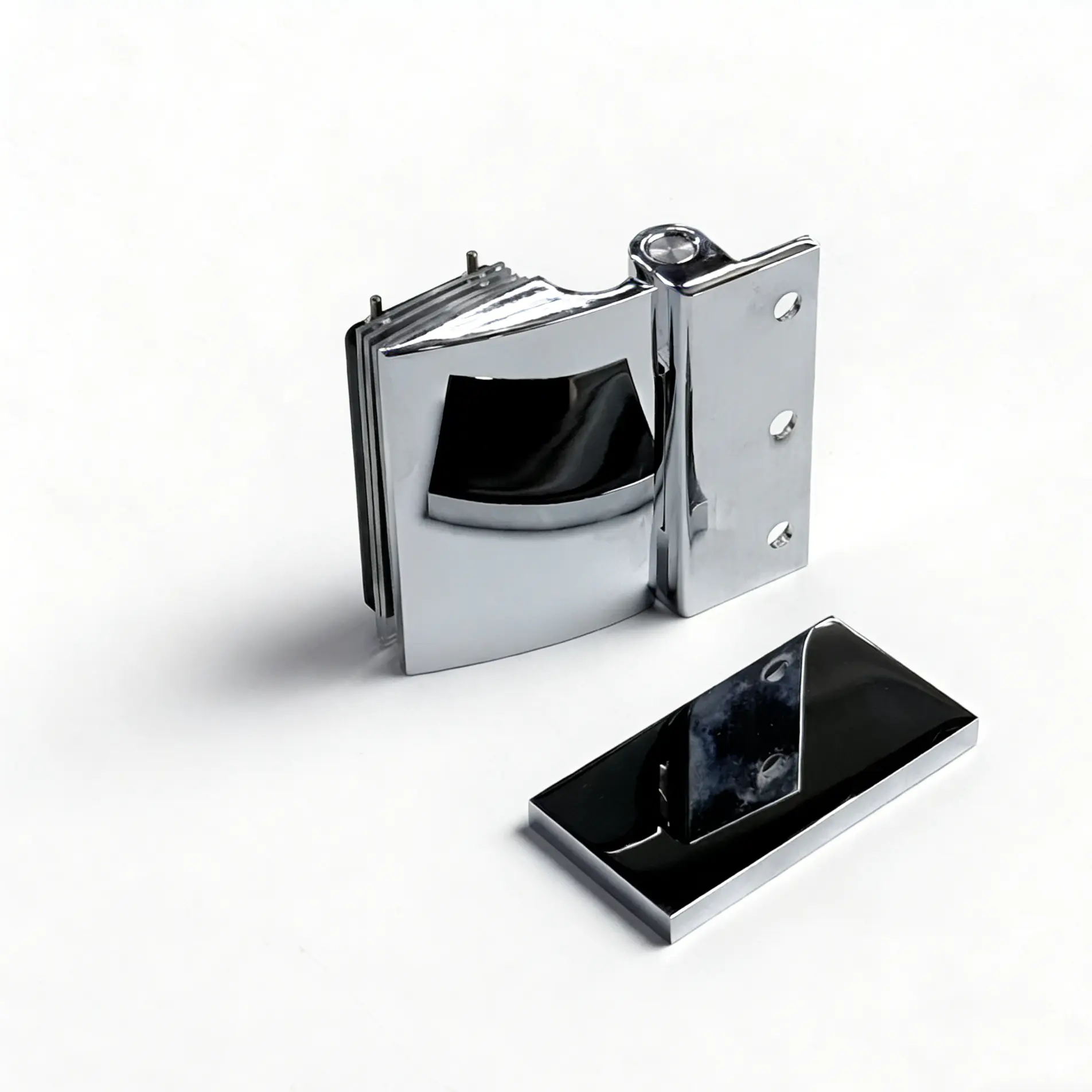 Shell Glass Hinges GBC-907C